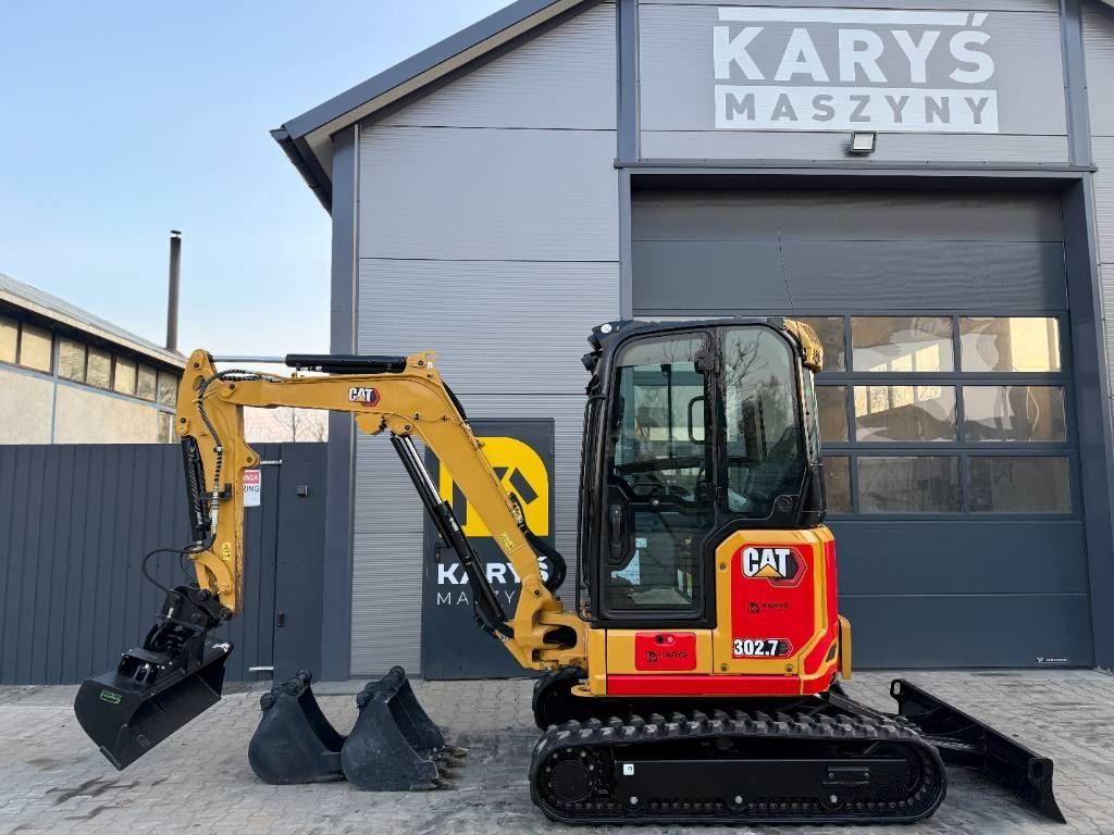 Caterpillar 302.7 cr Mini excavator 36.180 EUR