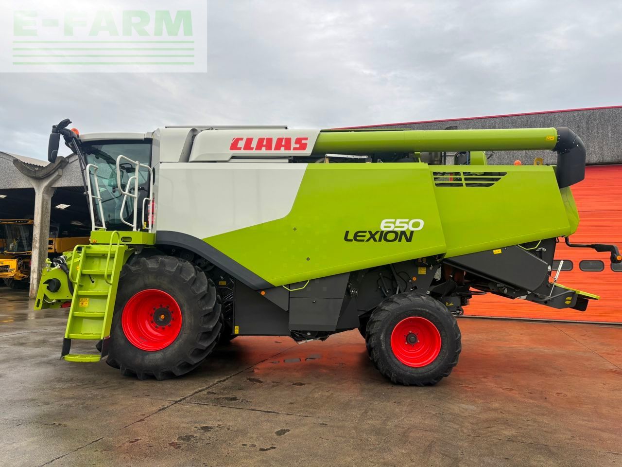 Claas Lexion 650 Cosechadora