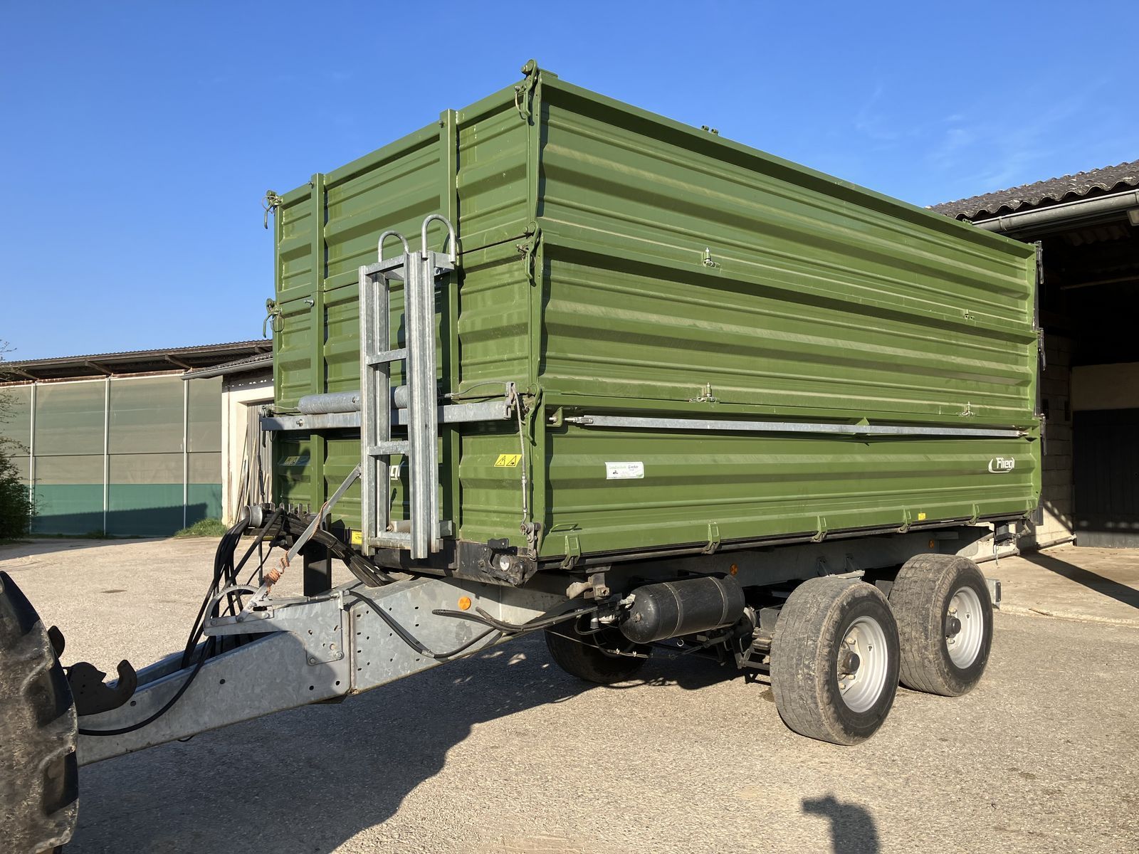 E-FARM: Fliegl tdk 130 fox - Dumper - id 3DEYUDF - 17.876 € - Anno di costruzione: 2013 - Austria