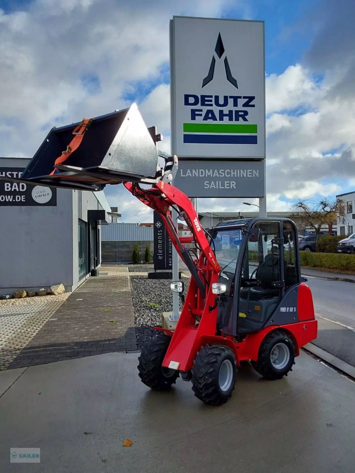 Toyo 826 cab. mit schaufel & gabel top ausstattung Cargador de ruedas Tele 21.840 €