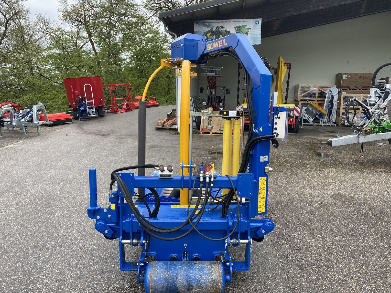 GÖWEIL rundballenwickelmaschine g1015 Envoltura de balas