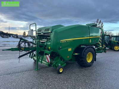 E-FARM: John Deere C441R - Πρέσσα - id SHZWSSW - 98.500 € - Χρονία: 2022 - Συνολικός αριθμός παραχθέντων δεμάτων: 2.500,Γερμανία