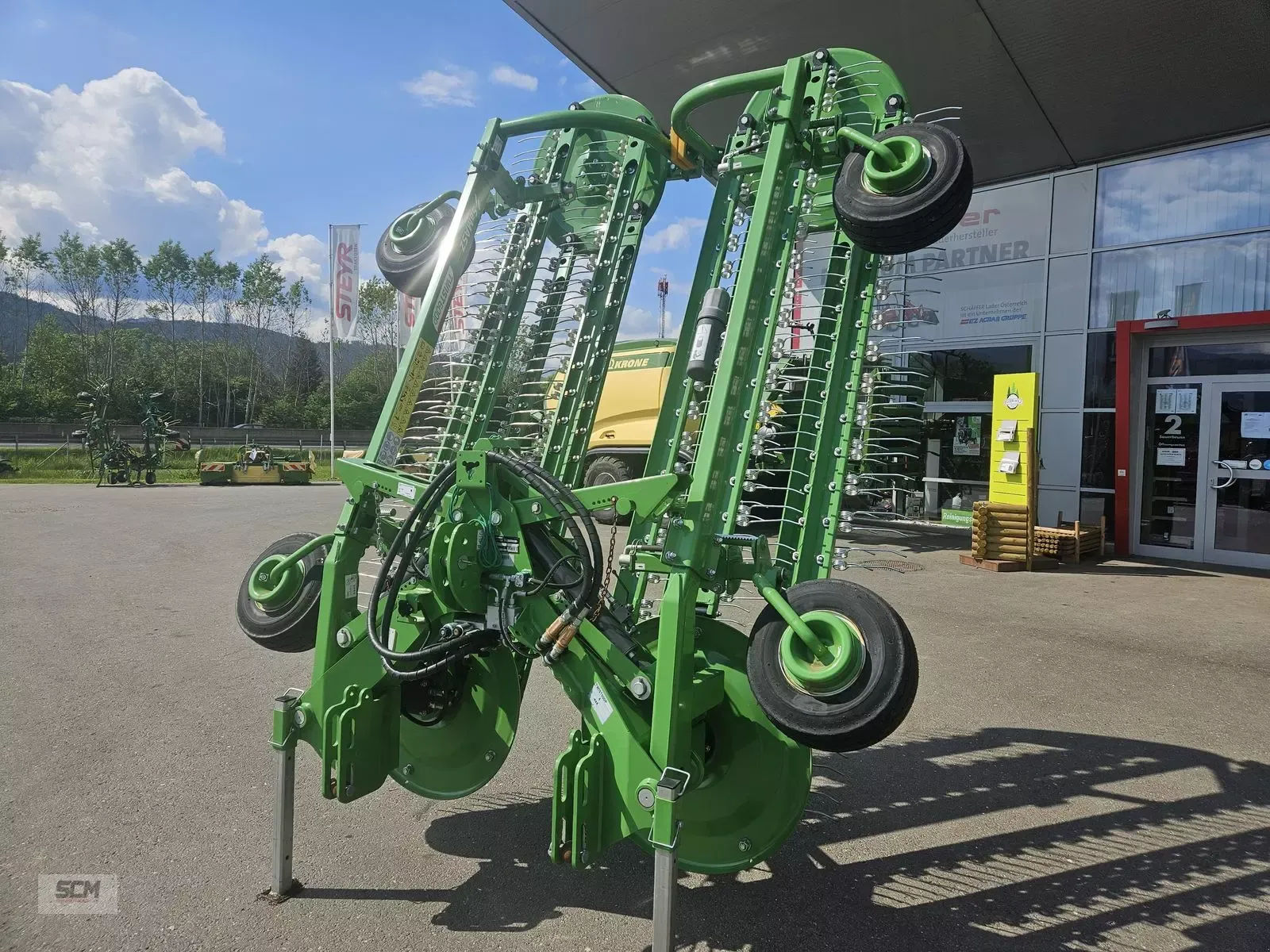 E-FARM: SaMASZ samasz twist 600 front - Zgrabiarka pokosowa - id YCWYDIW - 14 583 € - Rok produkcji: 2022 - Austria