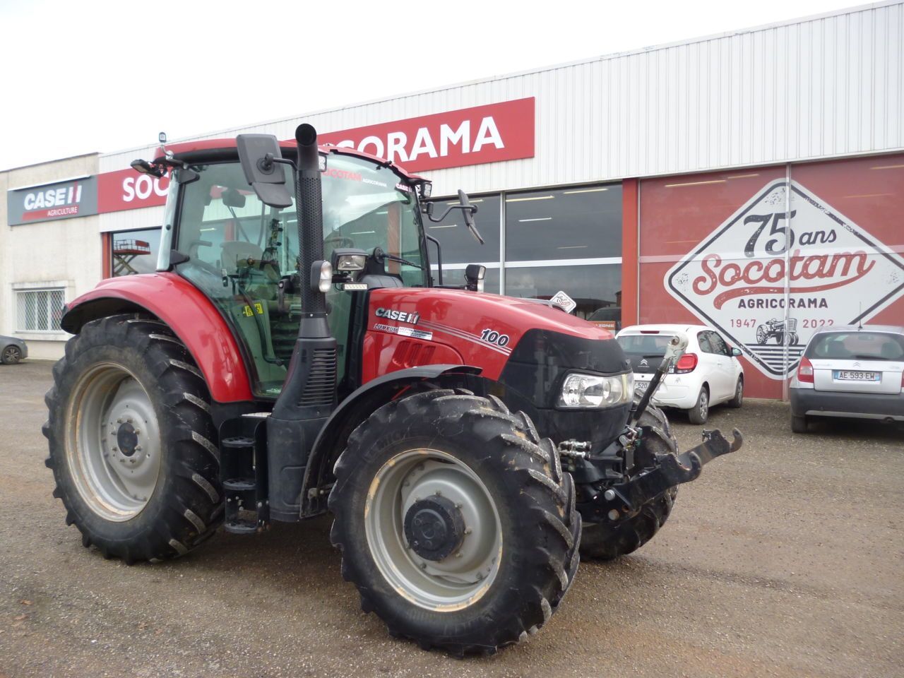 E-FARM: Case IH Luxxum 100 - Tractor - id WGBPJE8 - €51,300 - Year of construction: 2018 - Engine hours: 2,630,Engine power (HP): 100,France