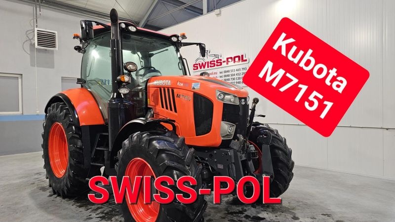 Kubota M7151 tractor 54 391 €