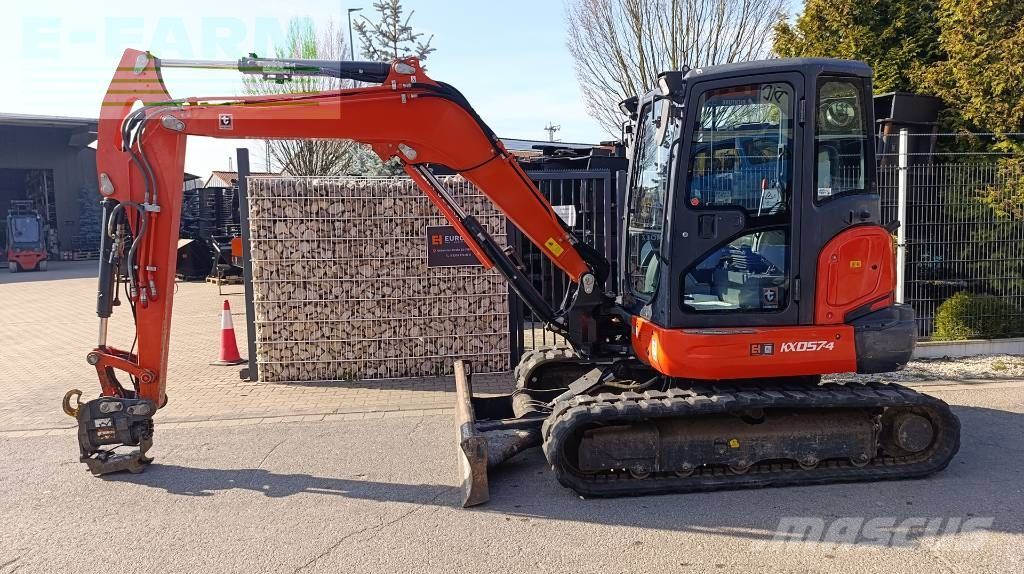 Kubota kx 057-4 hydr. sw ms03 2 x leitung, powertilt Mini escavatore 34.690 €