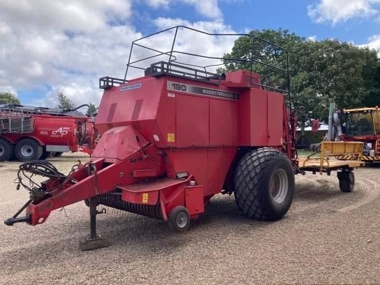 E-FARM: Massey Ferguson lb190 fieldstar *** m. parkland ballevogn *** - Balownica - id NEADRCT - 15 417 € - Rok produkcji: 2005 - Dania