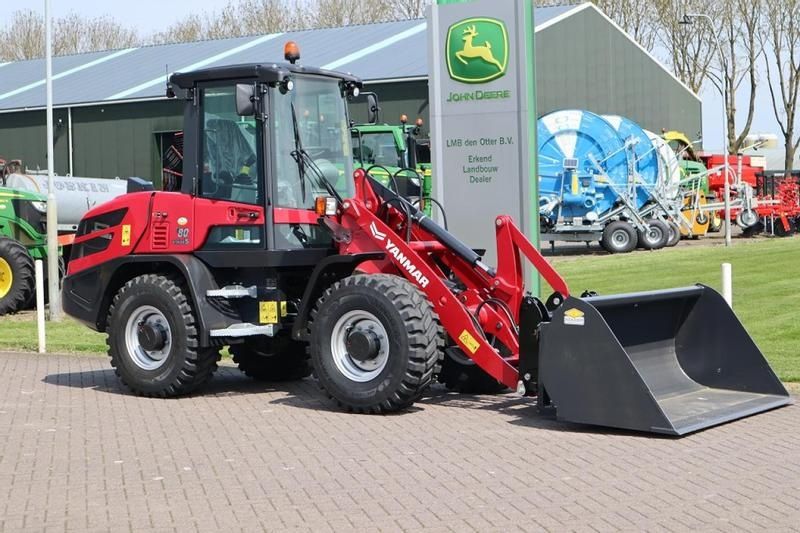 E-FARM: Yanmar v80 shovel - Chargeuse sur pneus - id YC2VLGM - Année: 2023 - Pays-Bas