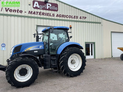 E-FARM: New Holland T6090 - Tractor - id BTQ7YTA - €41,000 - Year of construction: 2010 - Engine hours: 7,421,Engine power (HP): 165,France