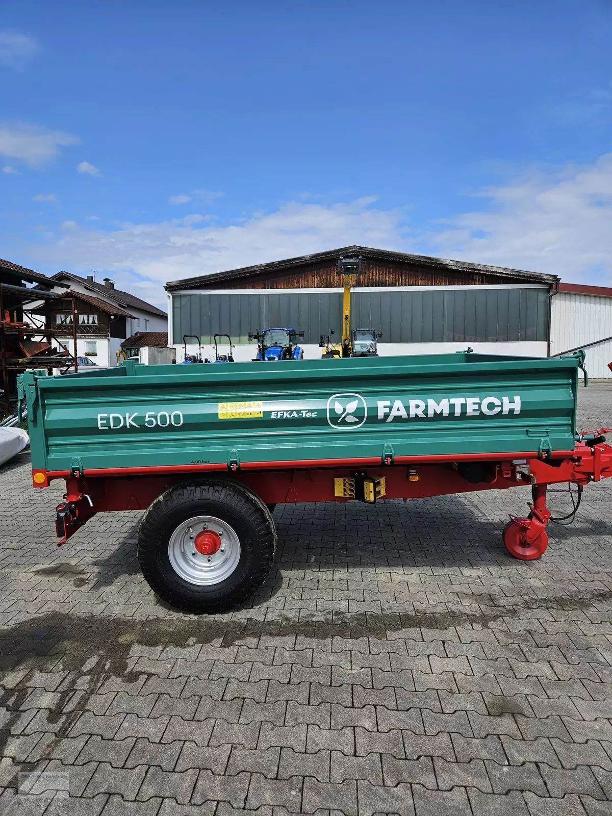E-FARM: Farmtech edk 500 - Tipper - id QUYFGTT - €8,151 - Year of construction: 2024 - Germany