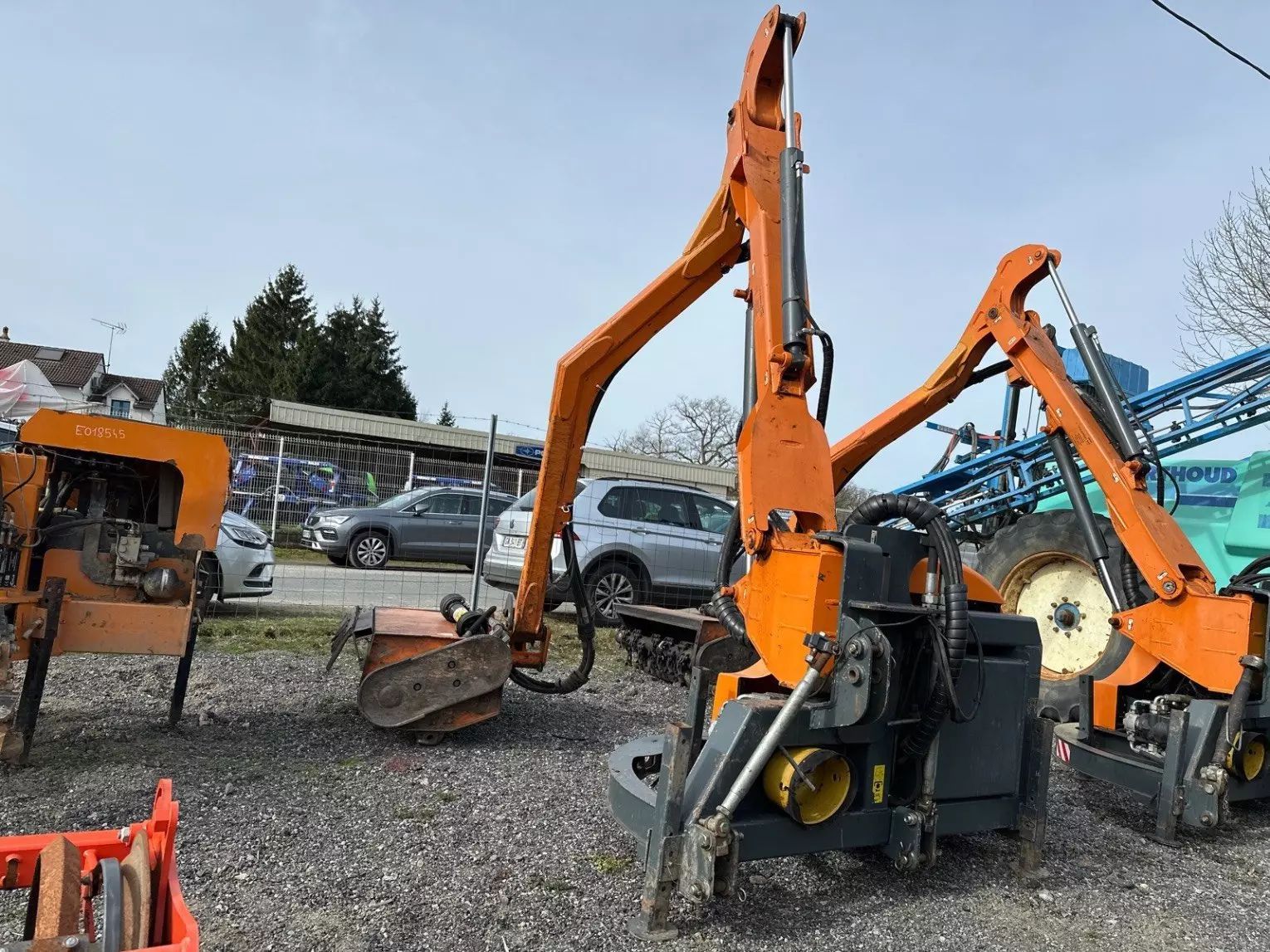 E-FARM: Rousseau kastor 550 pa - Épareuse - id JEFXHWP - 18 500 € - Année: 2015 - France