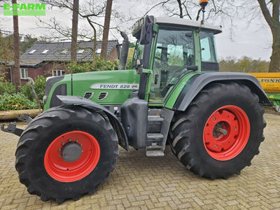 E-FARM: Fendt 820 Vario - Tractor - id BQXHUGH - €58,500 - Year of construction: 2010 - Engine hours: 9,500,Engine power (HP): 200,Netherlands