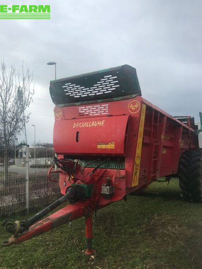 E-FARM: Deguillaume force 18 d - Manure and compost spreader - id XHQKQSX - €11,500 - Year of construction: 2012