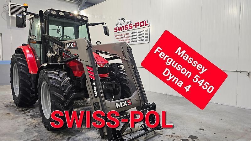 E-FARM: Massey Ferguson 5450 - Tractor - id H88IH7D - €38,770 - Year of construction: 2012 - Engine hours: 6,800,Engine power (HP): 105,Poland