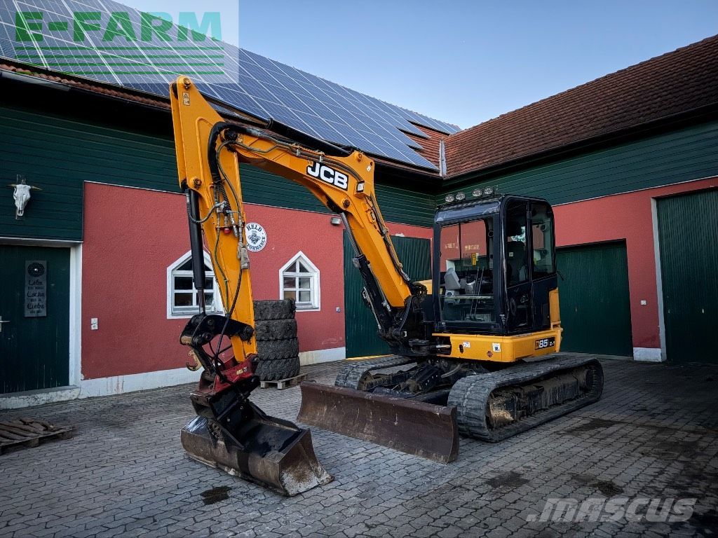JCB 85 z-1 kompaktbagger excavator midi-bagger 86 c-2 Minikoparka 27 500 €