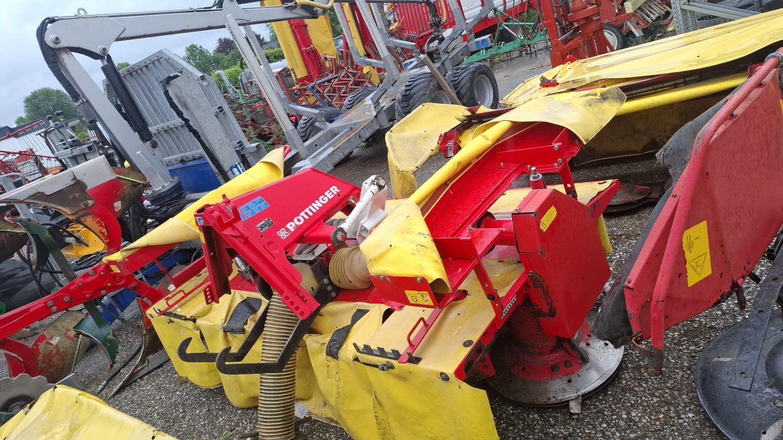 Pöttinger euro cat 276 front Dispozitiv de cosit 5.500 EUR