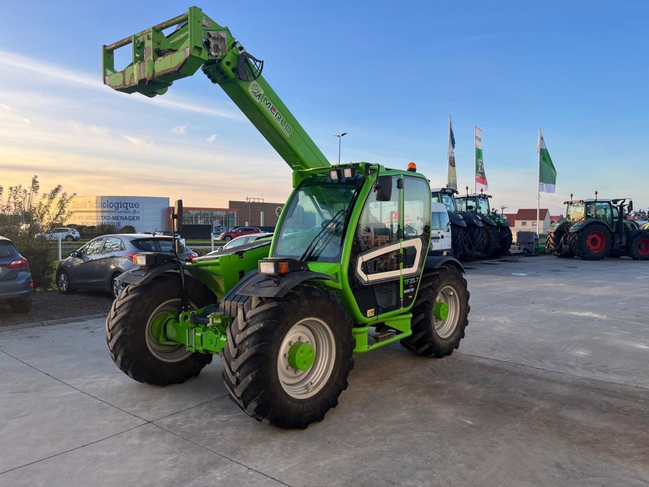 E-FARM: Merlo tf 35.7 cs - Telehandler - id DGAFZFE - €45,200 - Year of construction: 2019 - Engine hours: 5,700,France