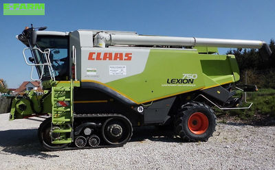 E-FARM: Claas Lexion 750 TerraTrac - Combine harvester - id PQMLTAY - €149,000 - Year of construction: 2012 - Engine hours: 2,980,Engine power (HP): 466,Germany