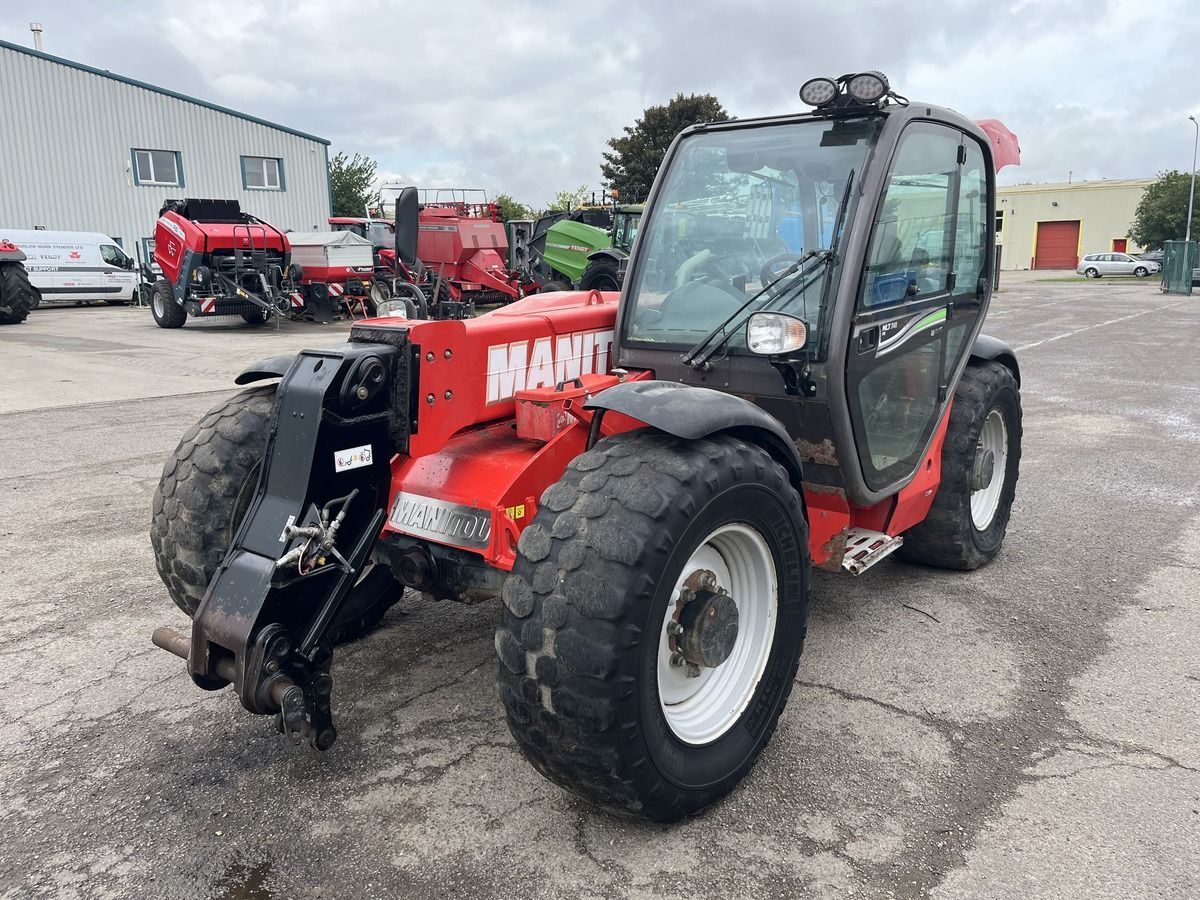 E-FARM: Manitou mlt741-120 ps telehandler - Telehandler - id TLKPZCN - €33,522 - Year of construction: 2016 - Engine hours: 7,240,United Kingdom
