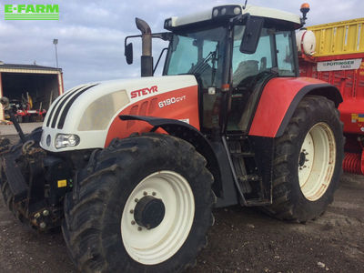 E-FARM: Steyr 6190 CVT - Tractor - id MJGHRCW - €40,000 - Year of construction: 2004 - Engine hours: 8,985,Engine power (HP): 190,France