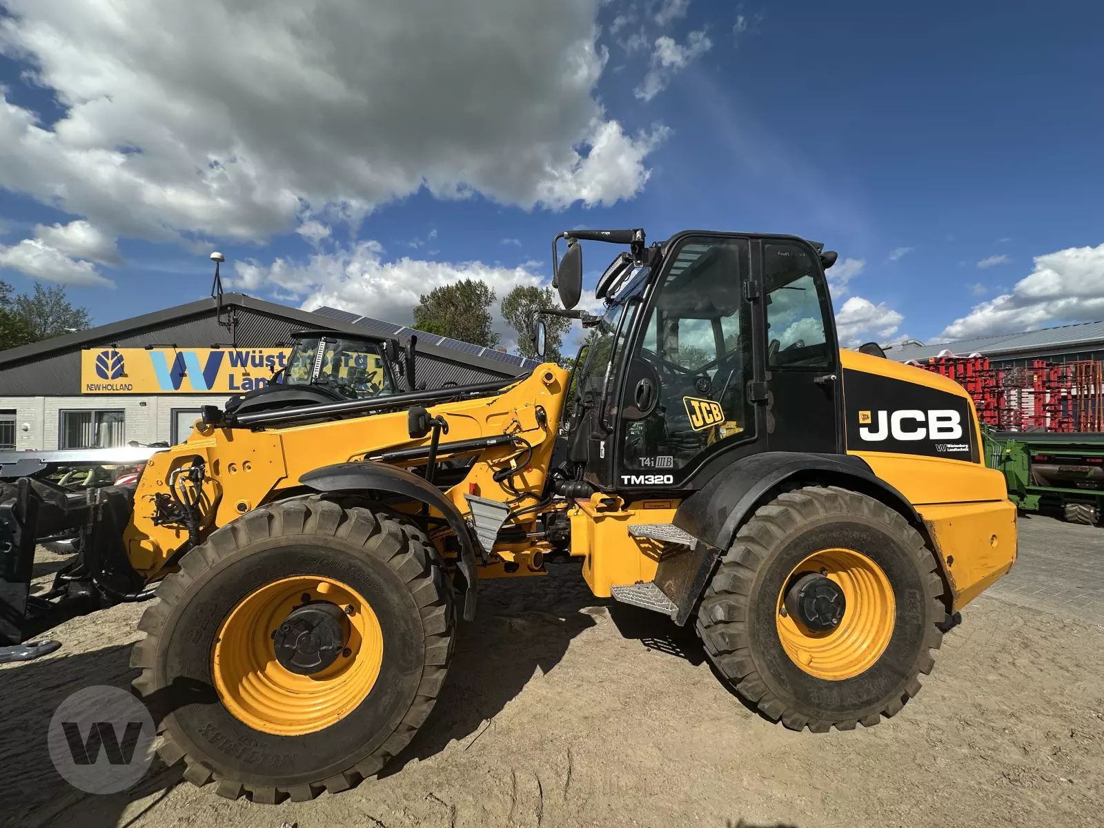 E-FARM: JCB tm 320 s - Chargeuse sur pneus - id ZXUNQ3W - 34 750 € - Année: 2015 - Lecture du nombre d'heure: 7 483,Puissance du moteur (chevaux): 125,Allemagne
