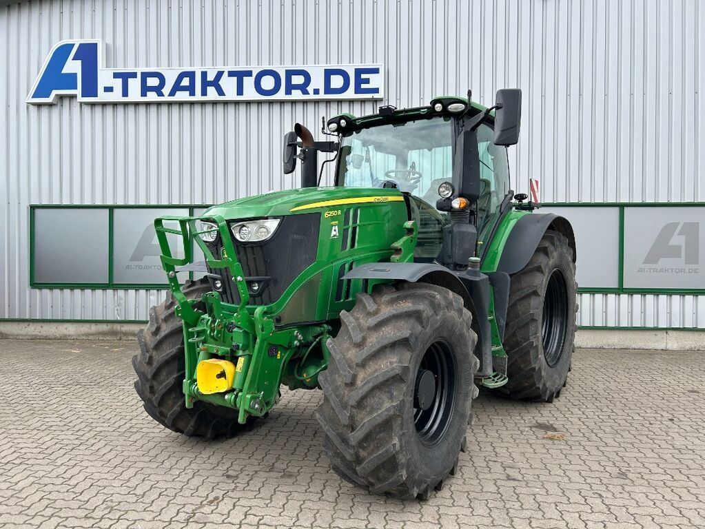 E-FARM: John Deere 6250 R - Traktor - id 4ZK4XT5 - 128.000 € - Baujahr: 2021 - Abgelesene Motorstunden: 3.740,Motorleistung (PS): 250,Deutschland