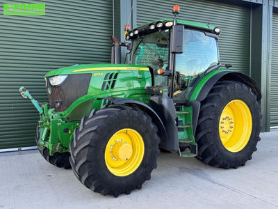E-FARM: John Deere 6215 R - Tractor - id GZY4GB1 - €68,679 - Year of construction: 2018 - Engine hours: 7,756,Engine power (HP): 215,United Kingdom