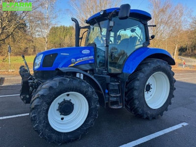 E-FARM: New Holland T6.160 - Tractor - id PQXPFME - €68,133 - Year of construction: 2014 - Engine hours: 6,788,Engine power (HP): 160,Austria