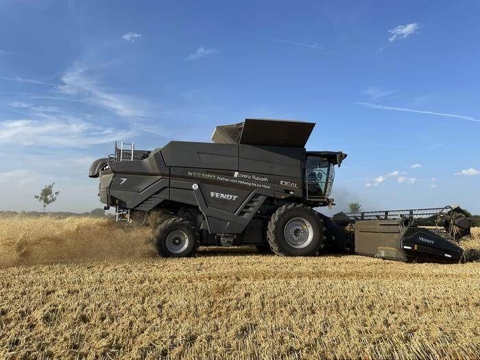 E-FARM: Fendt Ideal 7 - Combine harvester - id GFS7JCV - €209,350 - Year of construction: 2021 - Engine hours: 565,Engine power (HP): 451,Germany