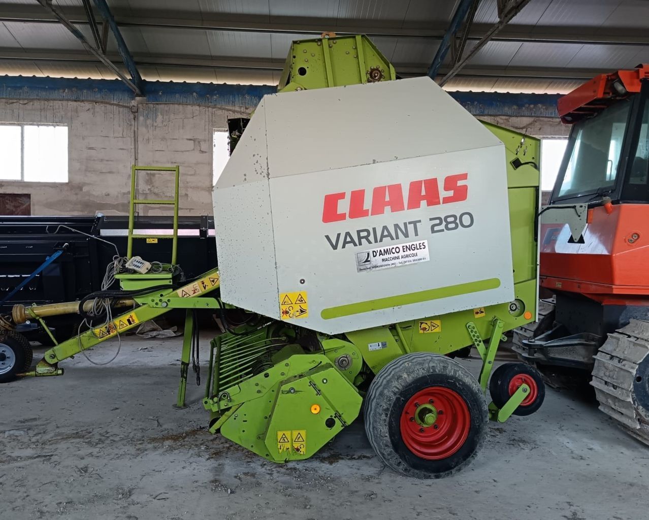 Claas Variant 280 Πρέσσα 7.500 €