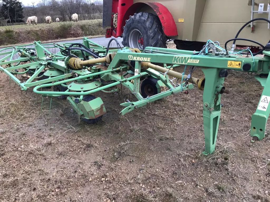 Krone KW 9.02/8 T Karuzelowy przetrząsacz do siana 6000 €