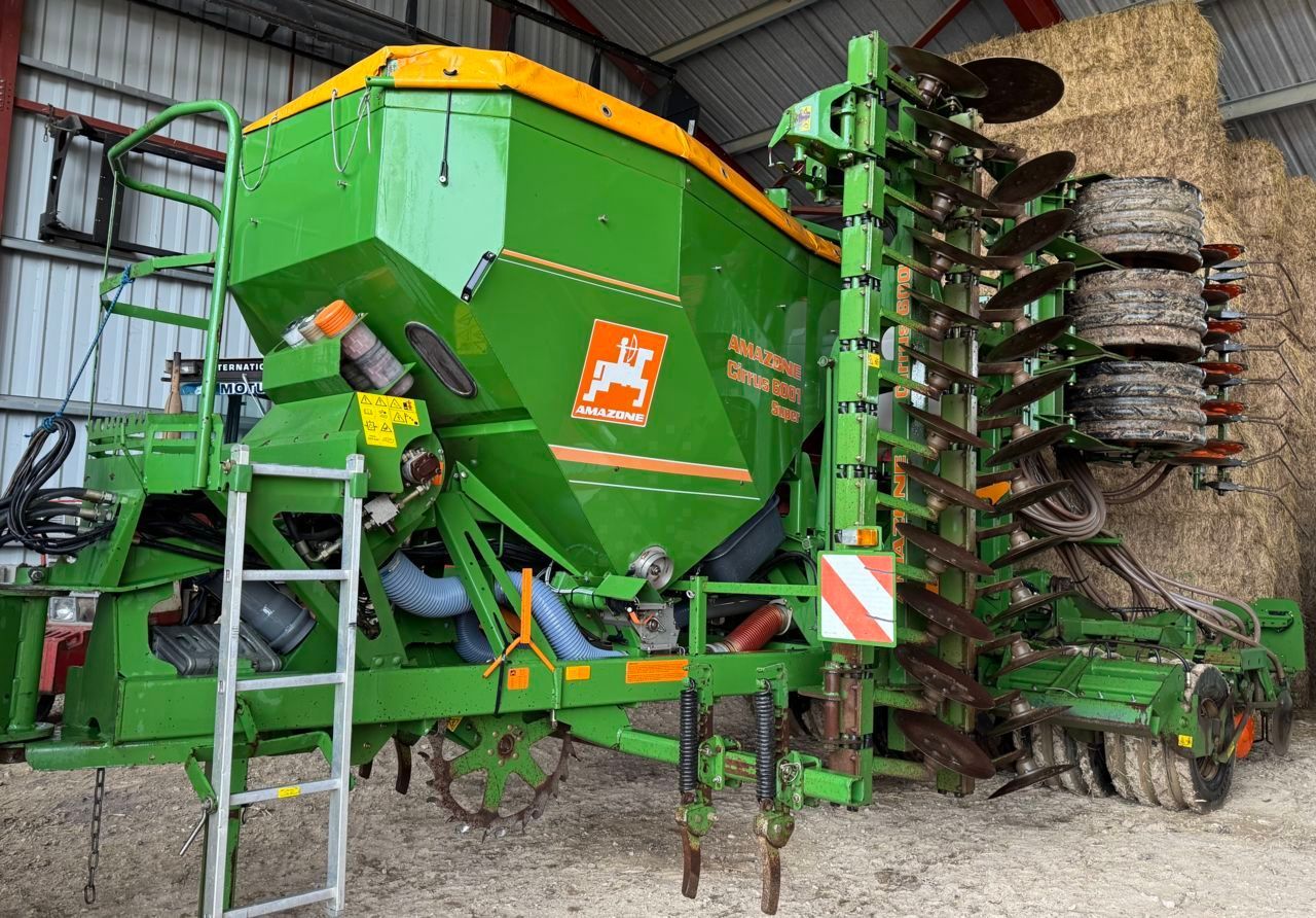 Amazone cirruis 6001 super Direktvetőgép 27 000 EUR