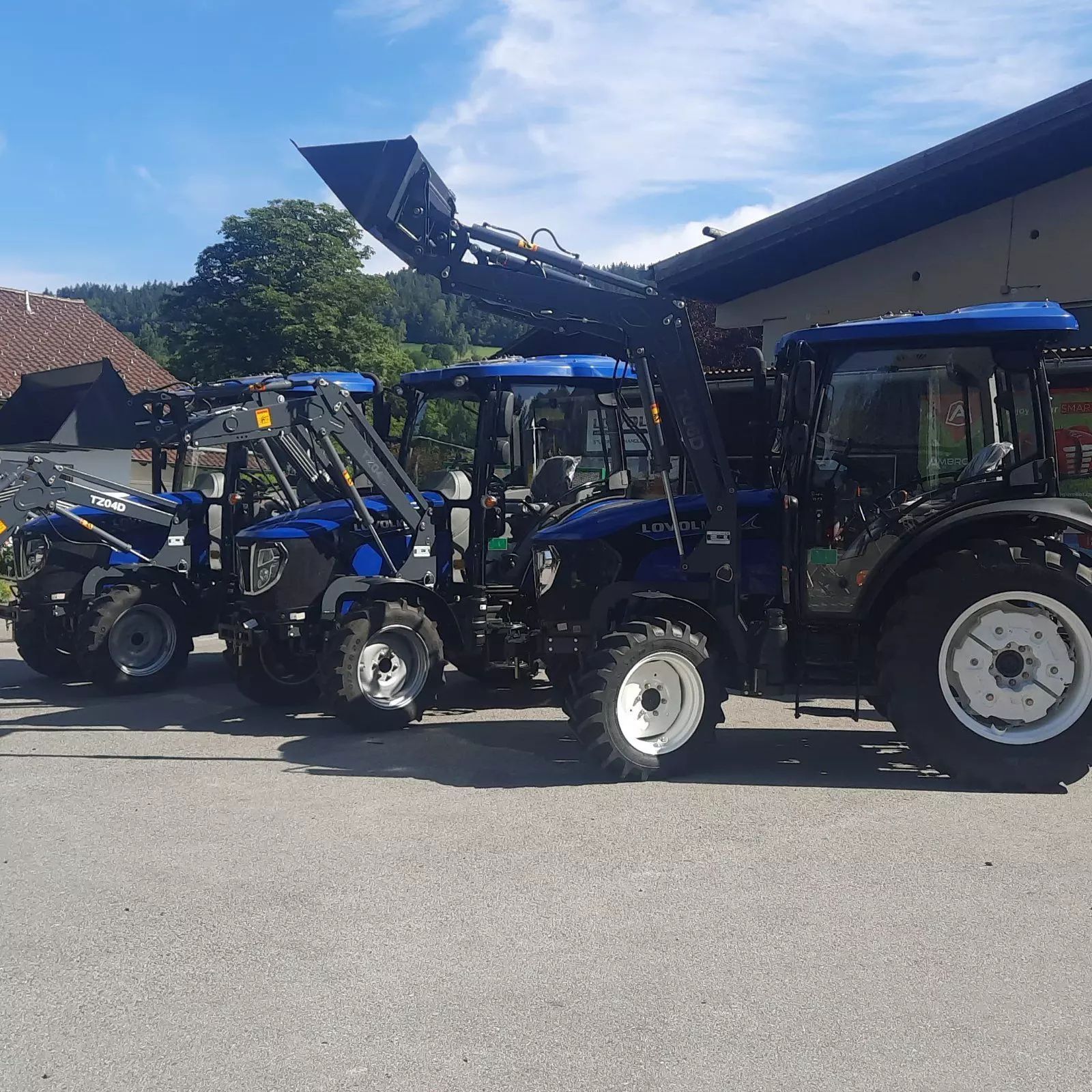 LOVOL traktor m754 kabine stage v 75 ps, allrad, frontlader Tracteur 32 772 €