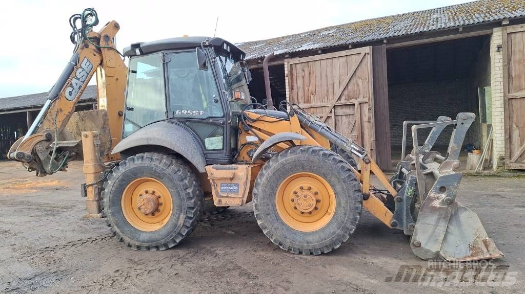 E-FARM: Case IH 695 st - Koparko-ładowarka - id PSFJHKK - 52 000 € - Rok produkcji: 2016 - Łotwa