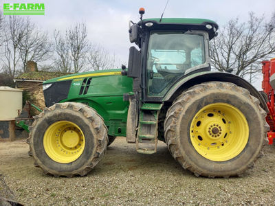 E-FARM: John Deere 7210 R - Τρακτέρ - id EWFKELH - 64.000 € - Χρονία: 2015 - Μετρητής ωρών: 6.303,Ισχύς κινητήρα: 210,Γαλλία