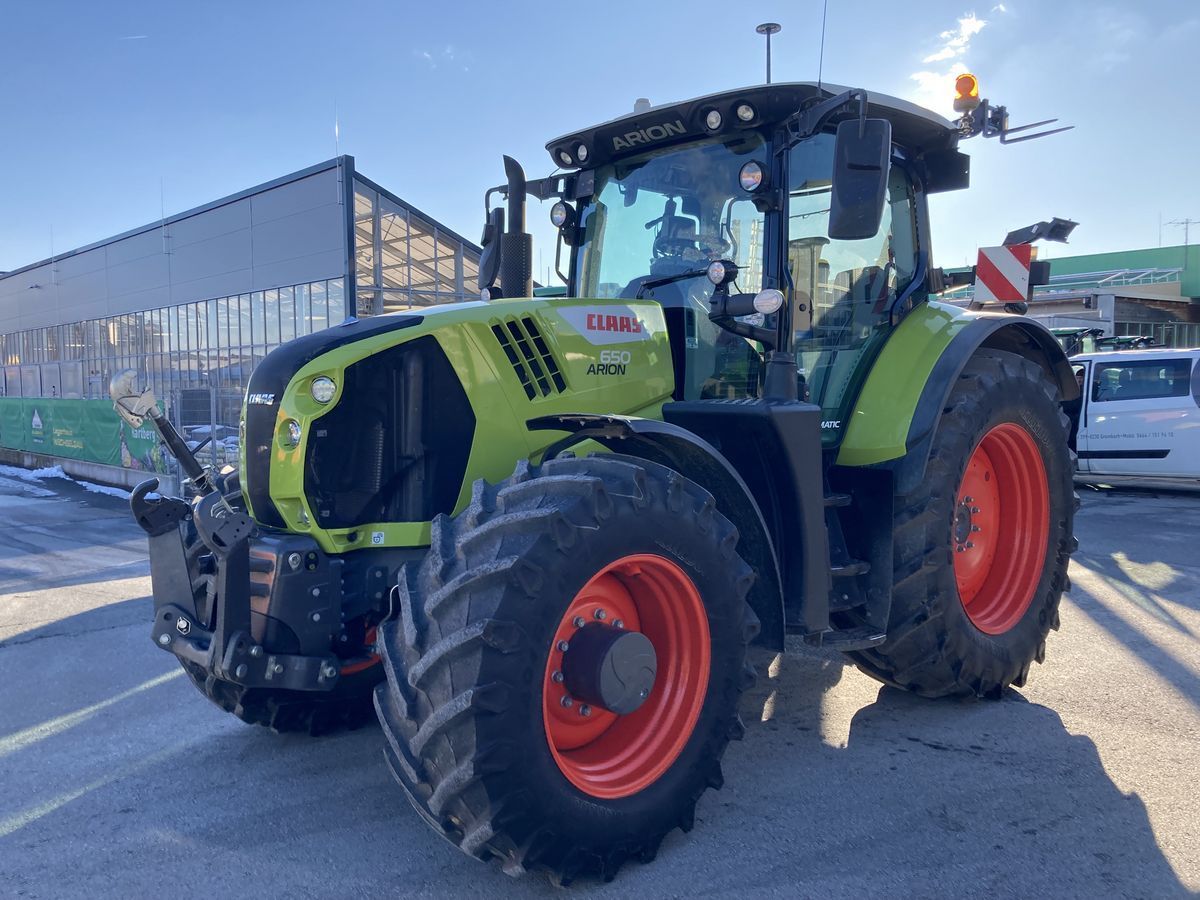 E-FARM: Claas Arion 650 CMATIC CEBIS - Traktorius - id ERBMNYJ - 116 584 € - Gamybos metai: 2020 - Variklio darbo valandos: 1 822,Variklio galia (AG): 175,Austrija