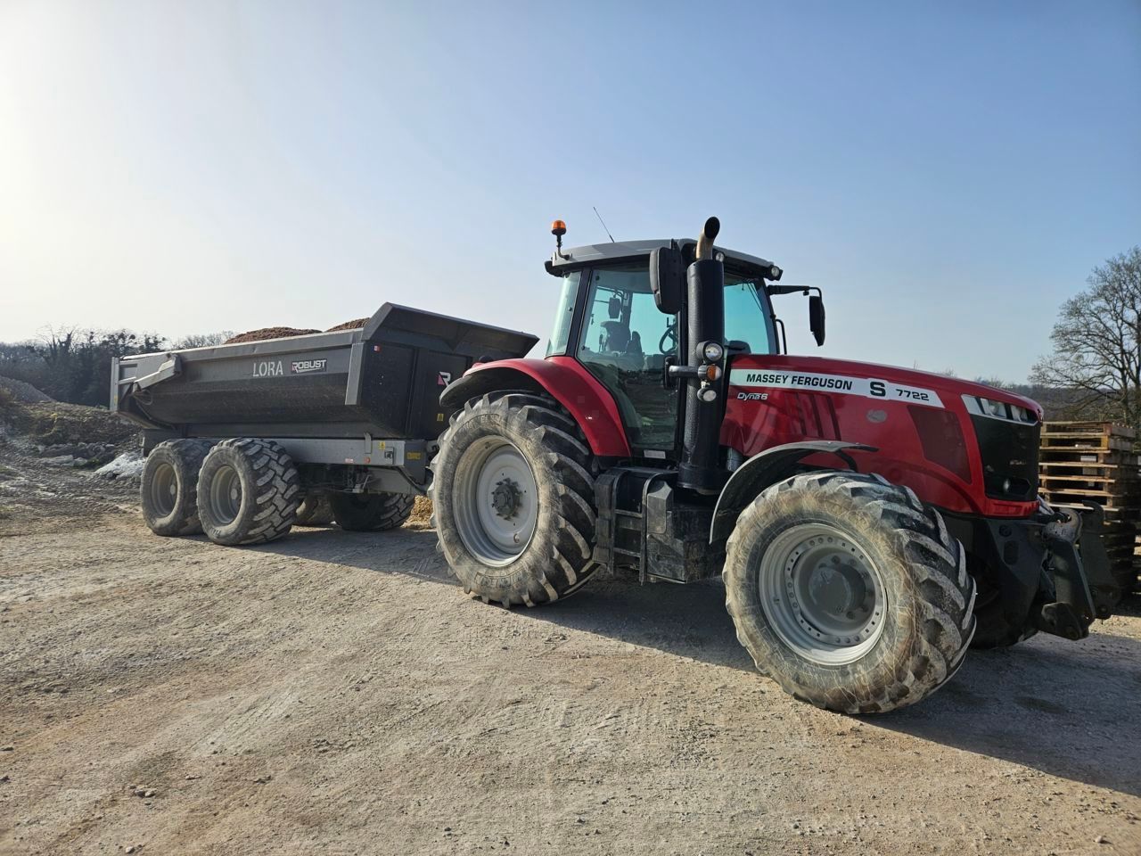 Massey Ferguson 7722 S Traktor 86 000 €
