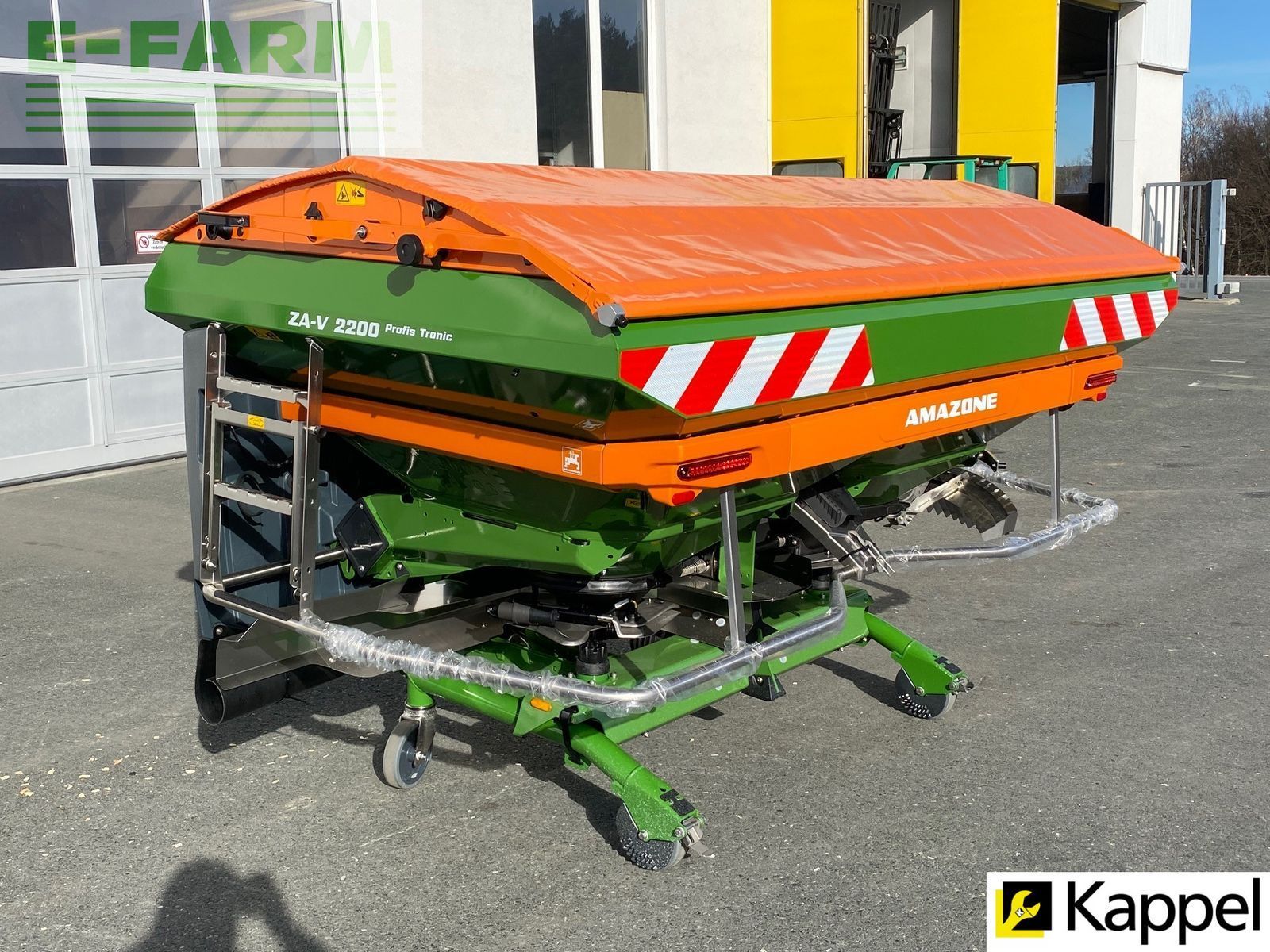 Amazone za-v 2200 profis tronic - wiegestreuer Fertiliser spreader €16,950