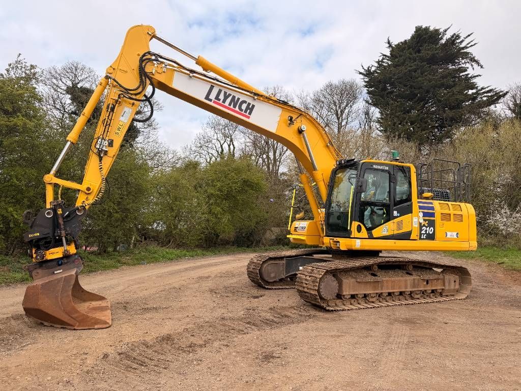 KOMATSU pc 210 lc-11 engon tiltrotator 20 ton Pelleteuse sur chenilles 109 308 €