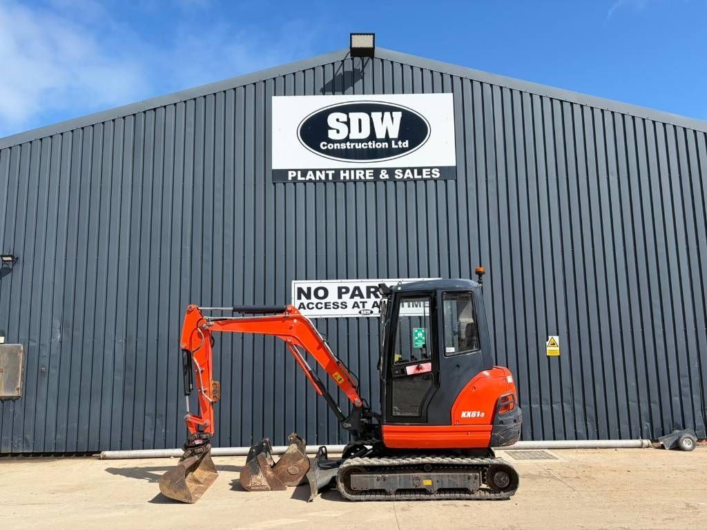 Kubota KX61-3 Mini bageri 18 938 €