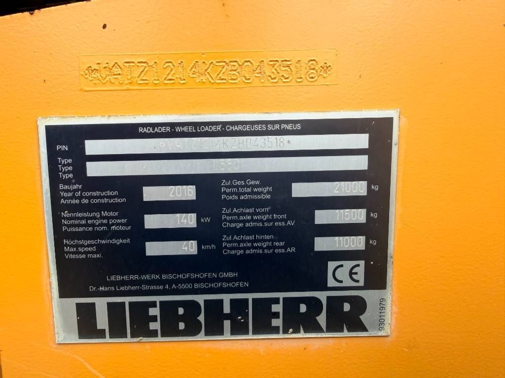Liebherr L 550 XPower Ładowarka kołowa 59 900 €