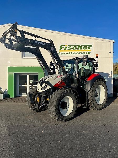 E-FARM: Steyr Expert 4110 CVT - Traktor - id ZTQL53L - 73.990 € - Baujahr: 2021 - Abgelesene Motorstunden: 3.166,Motorleistung (PS): 120,Deutschland