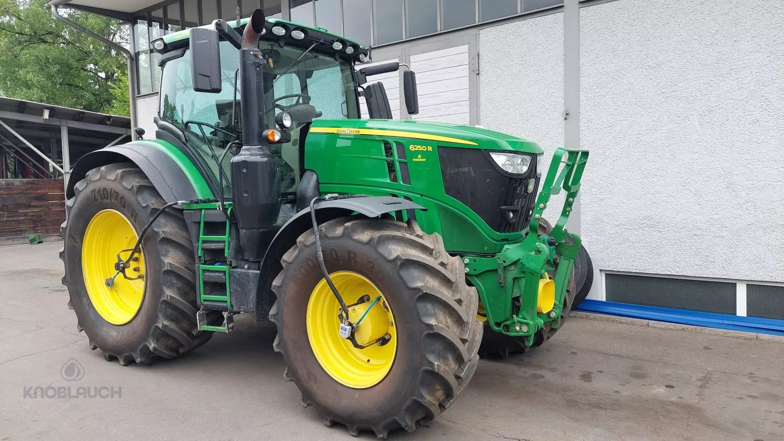 E-FARM: John Deere 6250 R - Τρακτέρ - id KVNWSLH - 105.000 € - Χρονία: 2018 - Μετρητής ωρών: 6.269,Ισχύς κινητήρα: 250,Γερμανία
