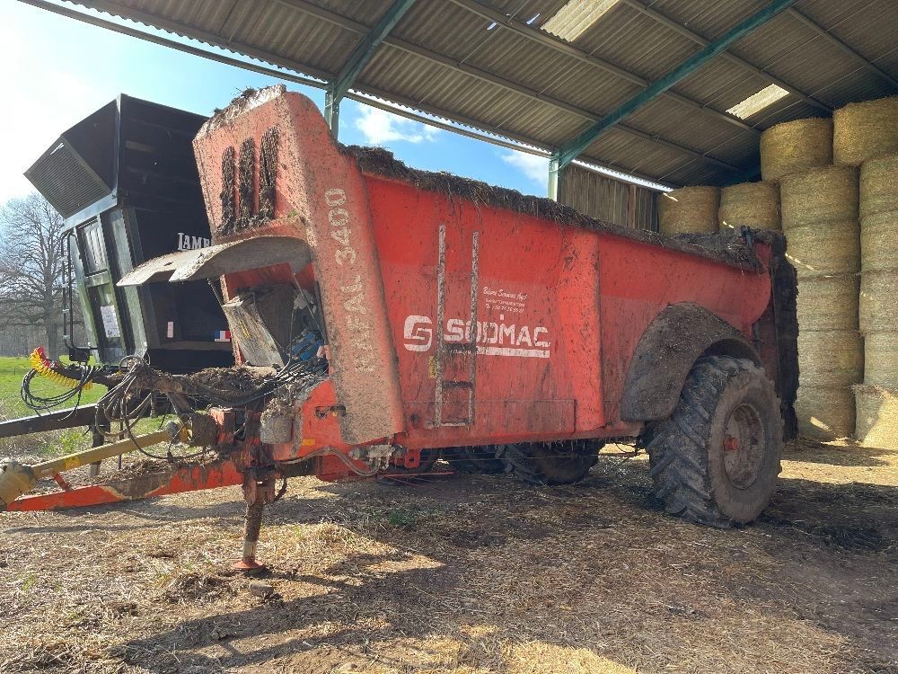 E-FARM: sodimac rafal 3400 - Mist- und Kompoststreuer - id 35NYTKW - 30.000 € - Baujahr: 2019 - Frankreich
