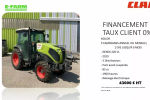 Claas Nexos 220 VL tractor €43,000