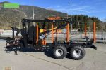 BMF 8t2 pro doppelrahmen mit kran bmf 720 forestry_trailer €29,917