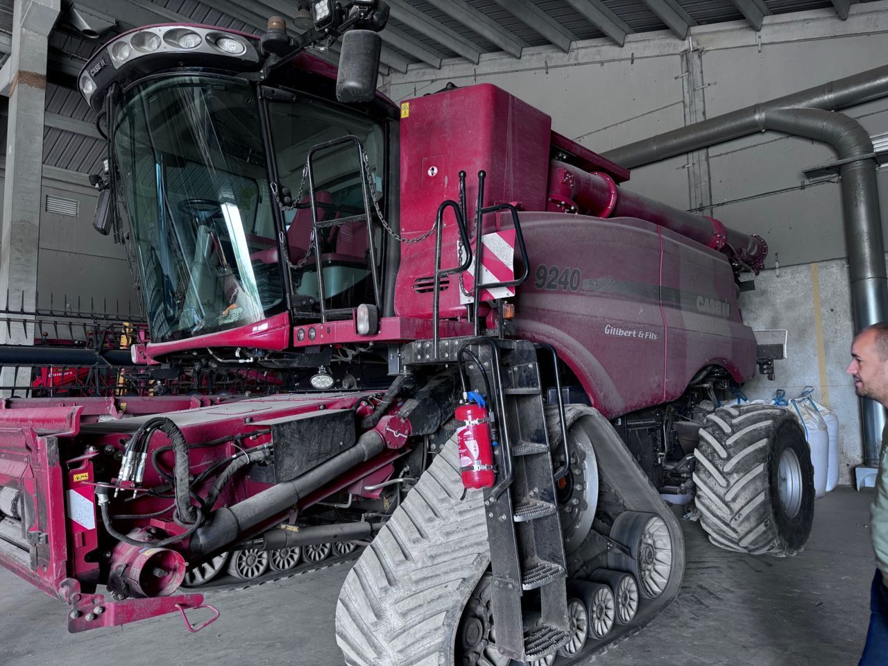 E-FARM: Case IH Axial Flow 9240 - Kombájn - id QDX9M6X - Gyártási év: 2019 - Üzemóra (motor): 2450,Franciaország