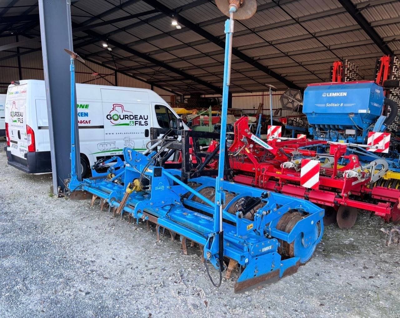 Lemken Zirkon 12/400 Power harrow €25,000