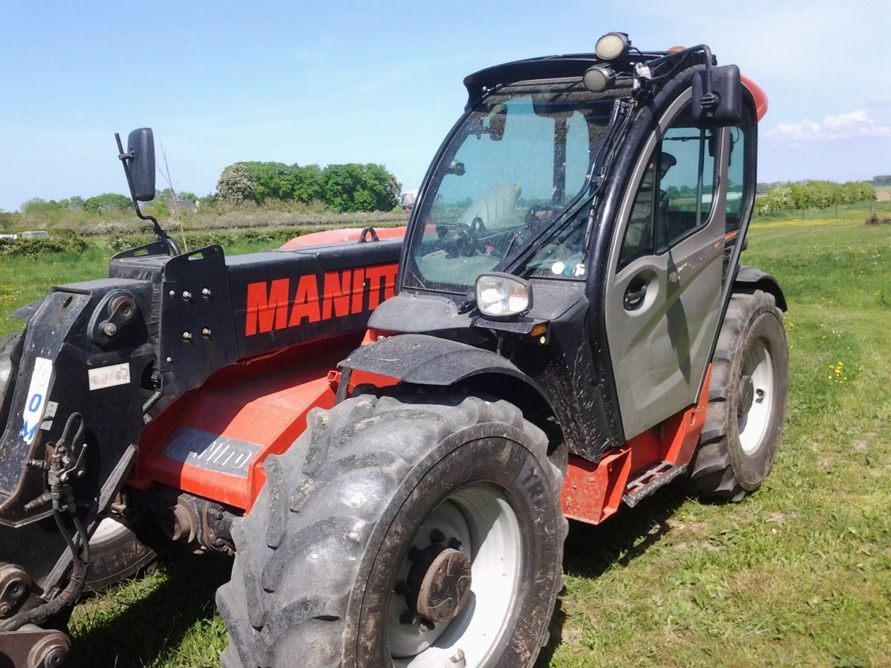 E-FARM: Manitou mlt 737-130 ps + - Telehandler - id FN1Q9GD - Year of construction: 2019 - Engine hours: 4,600,France