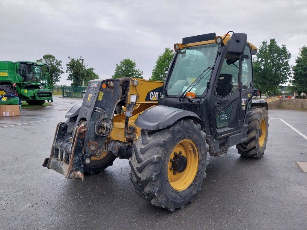 E-FARM: Caterpillar cat th 357 - Ładowacz teleskopowy - id ACGUHRE - 34 000 € - Rok produkcji: 2018 - Motogodziny: 4501,Moc silnika: 126,Francja